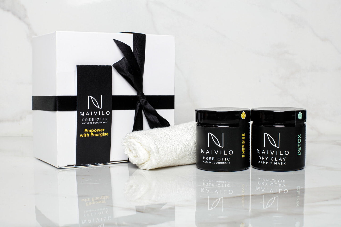 Energise Prebiotic Natural Deodorant Gift Set