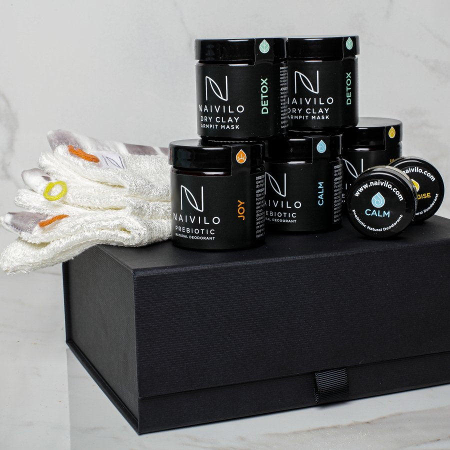 Prebiotic Natural Deodorants 6 months supply set